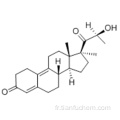 Estra-4,9-dién-3-one, 17 - [(2S) -2-hydroxy-1-oxopropyl] -17-méthyl -, (57189646,17b) CAS 74513-62-5